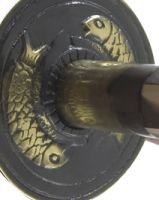 Robin Garden Tab Brass