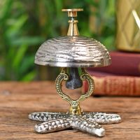 Nautical theme star fish reception bell
