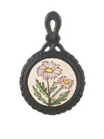 Round Trivet C/W Michaelmas Daisy