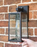 Oakley Copper Top Fix Wall Light to Scale