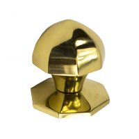 Octagonal Pointed Center Door Knob 