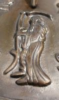 Antique Brass "Old Father Time" Sundial - 450mm
