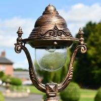 Opulent Luminaire in a rustic copper finish