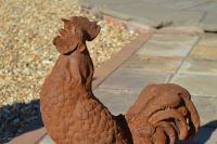 "Wharlmore Ford" Crowing Rooster Sculpture 