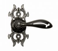 "Gaudi" Ornate Gothic Iron Door Handles