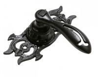 "Gaudi" Ornate Gothic Iron Door Handles