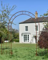 Herb Garden Rustic Rose Arch 
