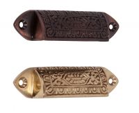 "Hillfarr" Ornate Hooded Cabinet Drawer Pull