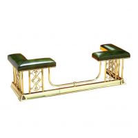Ornate Club Fender in a Polished Brass Finish