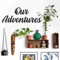 Our Adventures Wall Art in Situ 