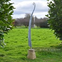 Large Fern Sculpture Created From Steel