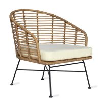 Pair of Armchairs Created From Polyethylene "Bamboo" 