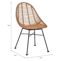 Scooped Dining Chair Dimensions