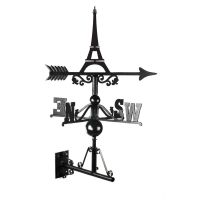 Paris Eiffel Tower Weathervane in Full 