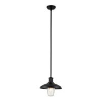 Wide Shot of Pendant Light With Light On