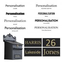 Fonts Available for Personalisation