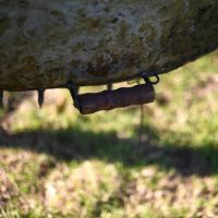 Wooden Handle For The BBQ Door