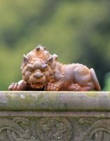 Cast Iron Rustic Snarling Creature 