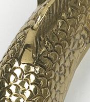 Polished Brass Fish Door Knocker