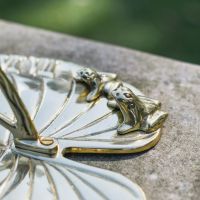 Close-Up of Polished Brass Finish