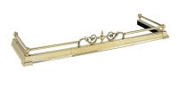 Polished Brass Victorian Ornate Fender