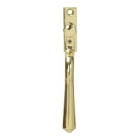 Regency Polished Brass Teardrop Espagnolette Window Fastener