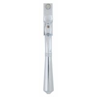 Regency Polished Chrome Teardrop Espagnolette Window Fastener - Front