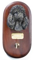 Poodle dog lead holder