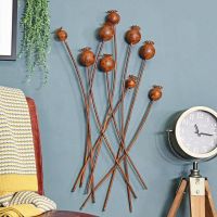 Poppy Blossoms Decorative Wall Art
