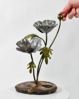 Scale Image of The Lone Poppy Sculpture