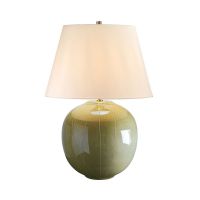 Green Reactive Glaze Table Lamp 