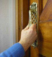 Longhorn Lattice Large Pull Handle V3 Ornate