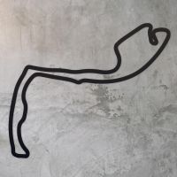 Monaco F1 Race Track Wall Art 