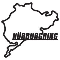 Nürburgring Race Track Finished in Black