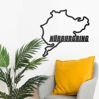 Nürburgring Race Track Wall Art in Situ in the Sitting Room