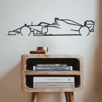 Steel F1 Racing Car Wall Art 
