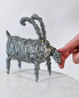 Scale image of scrap metal art sculpture