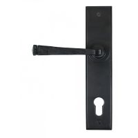 "Ravenscroft" Black Lever Espagnolette Lock Set Unsprung 
