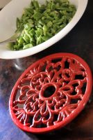 Trivet - Heavy Duty V6 - Oval - Red