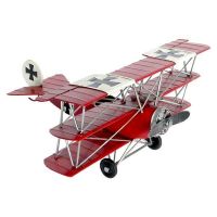 Red Fokker Dr.I Tri-Plane Scale Model
