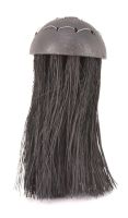 Replacement Round Fireside Brush in Black