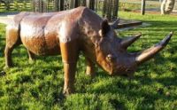 “Remy” Rhinoceros Garden Sculpture 
