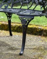 Detailed Metalwork On Bench Leg 