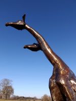 “Kingsburgh” Kordofan Giraffe Garden Sculptures 