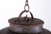 "Nepalese Bell Lantern" Suspended iron down lighter