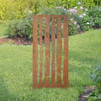 Rustic Bamboo Garden Screen
