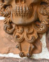 Close-Up of Ornate Backplate
