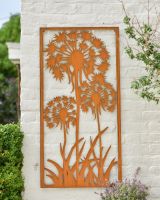 Rustic Dandelion Garden Wall Art