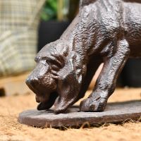 Close-up of the Rustic dogs Face