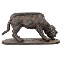 Cast Iron Rustic Dog Boot Scaper